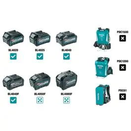 Makita UB002GZ01 akumulatorska duvaljka 40V XGT Solo