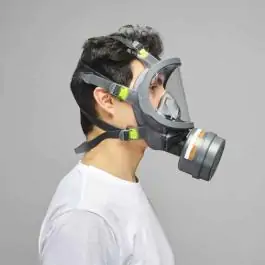 Zaštitna maska od termoplastike za jedan filtar BLS2150