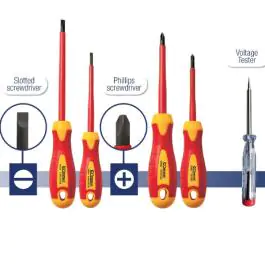 Set izolovanih odvijaca, 5 kom, 1000 V VDE