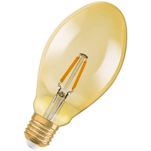 Vintage 1906 LED sijalica GOLD 40 4W/824 E27 OVAL