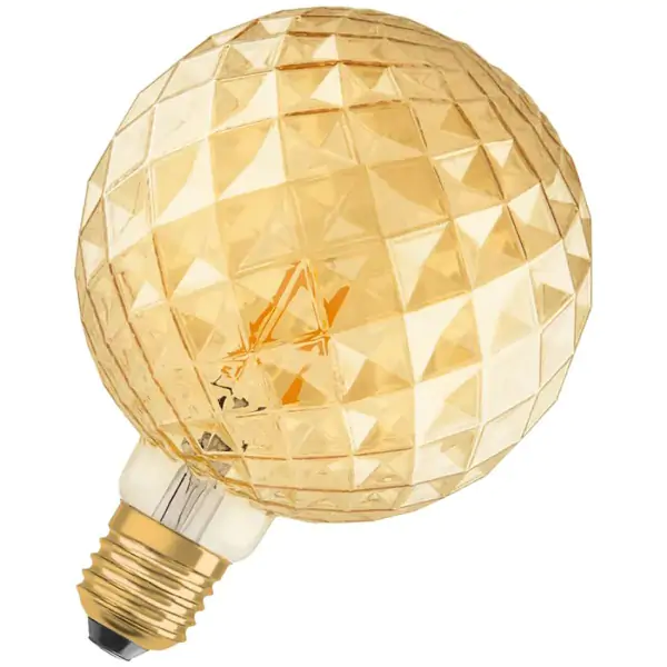 Vintage 1906 LED sijalica GOLD 40 4W/824 E27 PINECONE