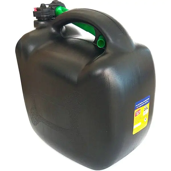 Kanister za gorivo plastični – 20 litara sa levkom