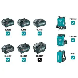 Makita akumulatorska kosa 40V XGT UR016GZ