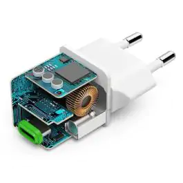 Hama brzi mini kućni punjač USB-C, PD, 20W beli