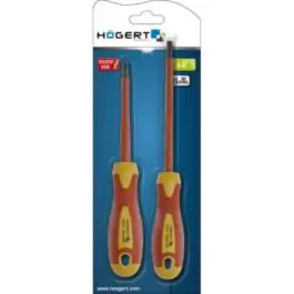 Hogert HT1S990 set 2 izolovana odvijača 2, 1000 v