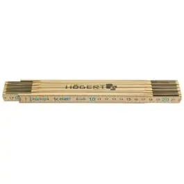 Drveni metar  sklopivi 2m, 10 preklopa HT4M262 Hogert
