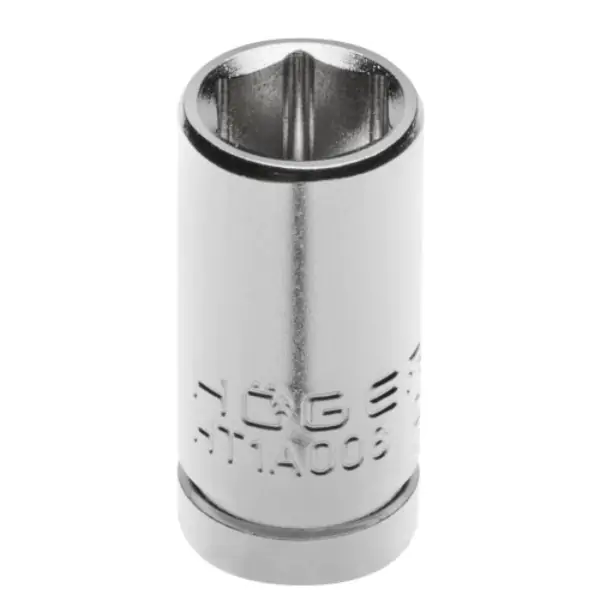 Nasadni ključ 1/4″, heksagon metrički, 8 mm, CrV50BV30, DIN 3124, AS-drive  HT1A008  Hogert