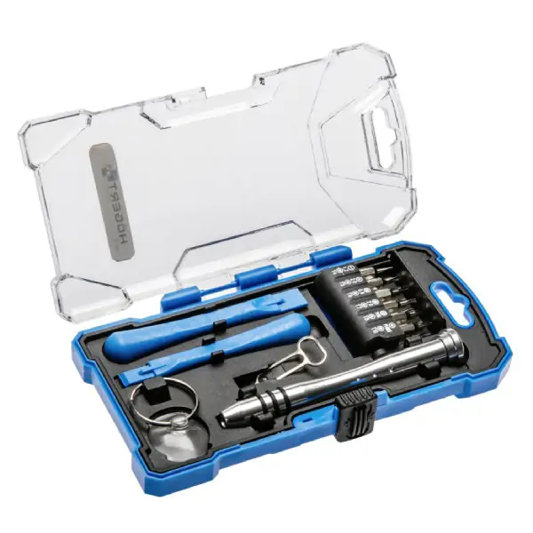 Set preciznih šrafcigera 17-delova (za mobilne telefone) HT1S271 Hogert