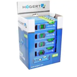 Libela dužine 20 cm sa dve libele (0° i 90°) HT4M001-D Hogert