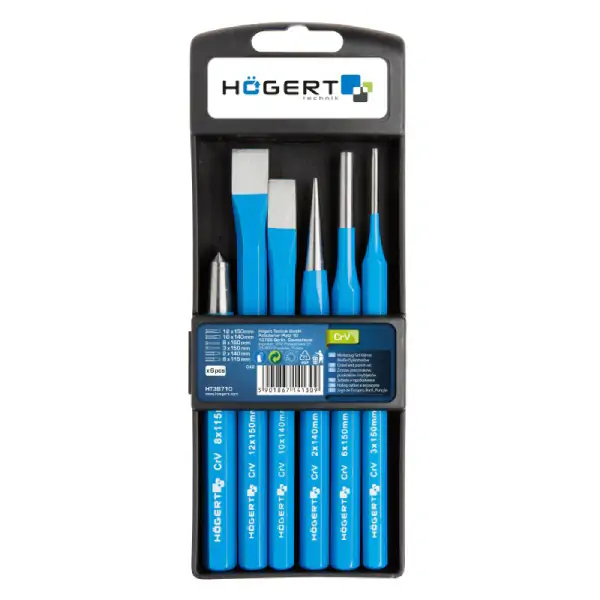 Set dleta i šiljaka CrV HT3B710 Hogert