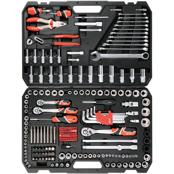 YATO garnitura alata 1/2"-3/8"-1/4"/225 delova 8YT38941EC