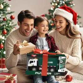 Igračka kamion za smeće sa kantama ‎31.3 x 16.7 x 13.2 cm