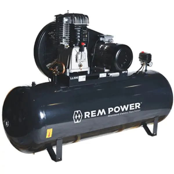 REM POWER industrijski kompresor E1202/11/500 – 7,5 kW, 500 L