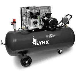 REM POWER kompresor E480/10/200 – 10 bara, 258 l/min