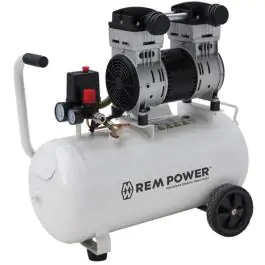 REM POWER tihi kompresor EL200/8/40 – Silent, 40 L, bezuljni
