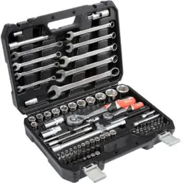 YATO garnitura nasadnih ključeva 1/4"-1/2"/ 82 dela u koferu YT12691