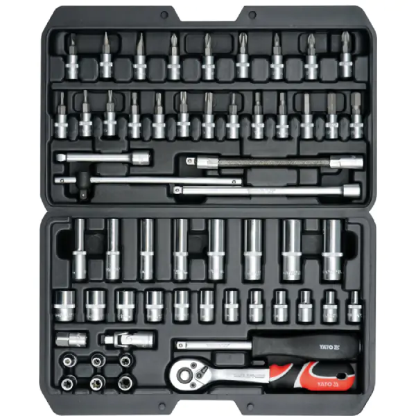 YATO garnitura nasadnih ključeva 1/4" 4-13/56 del YT14501