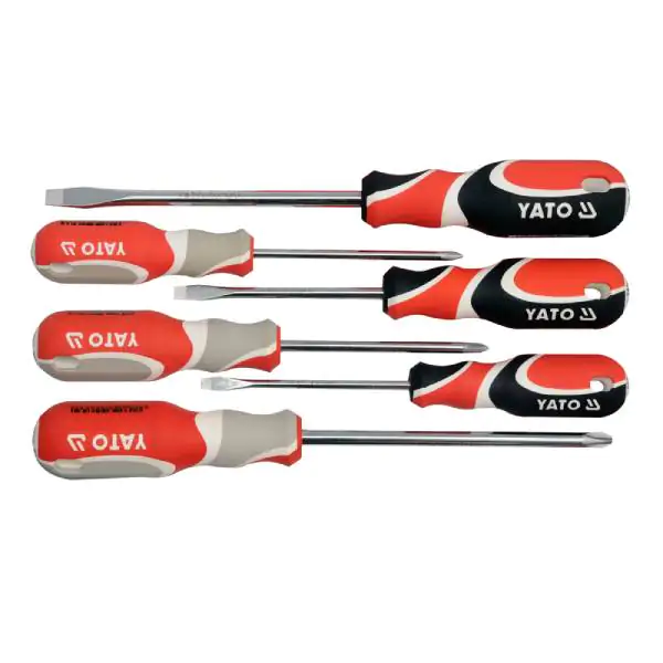 YATO odvijači u garnituri ravni i krstasti 6 kom YT2668