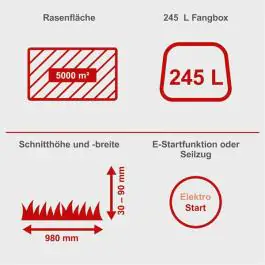 Scheppach TMR452-98H-RD traktor kosilica za travu 12.5 KS, hidrostat, širina košenja 98 cm