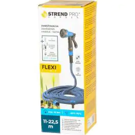 Strend Pro Garden Flexi rastegljivo baštensko crevo sa pištoljem 11–22,5 m, 1/2"–3/4"
