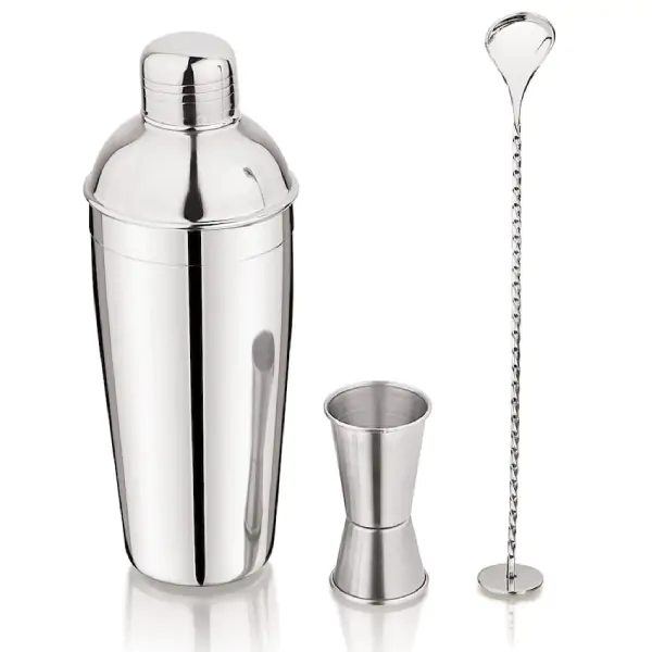 KINGHOFF KH1705 šejker koktel set 0.75L 3 delova