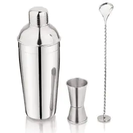 KINGHOFF KH1705 šejker koktel set 0.75L 3 delova