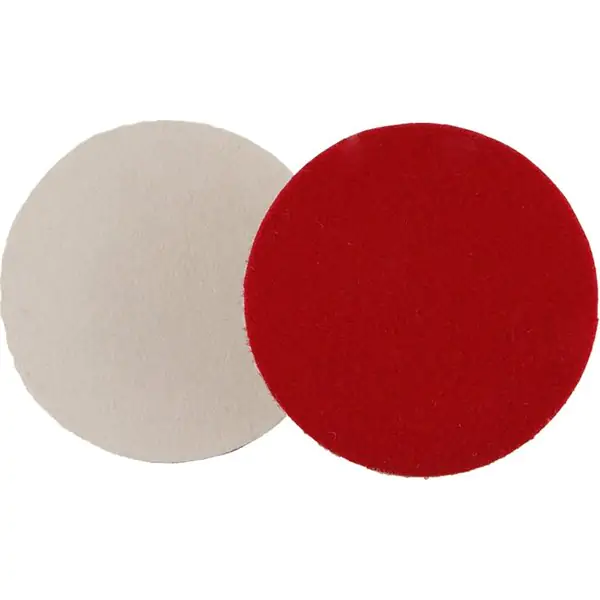 Filc disk za poliranje sa čičak prihvatom 125 mm, WESTBERG