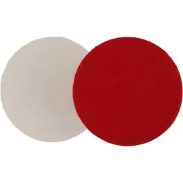 Filc disk za poliranje sa čičak prihvatom 150 mm, WESTBERG