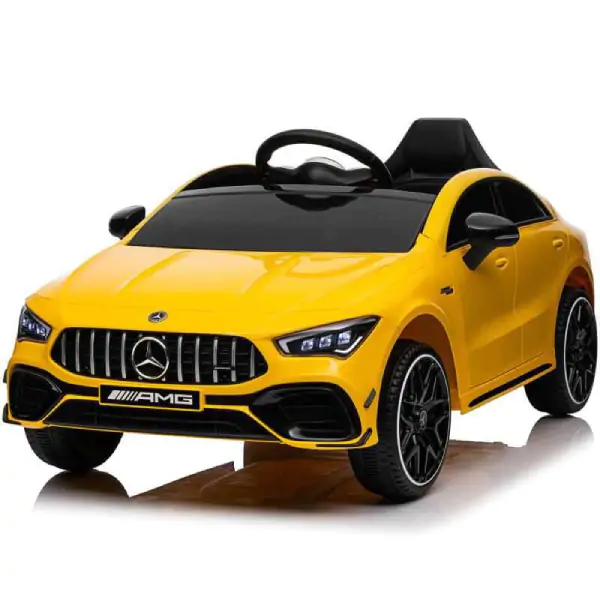 Dečiji auto na akumulator Mercedes CLA 45 AMG 4×4 Žuti Premium Oprema 12746PS - proizvod na akciji