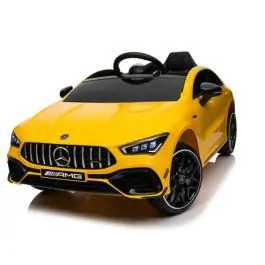 Dečiji auto na akumulator Mercedes CLA 45 AMG 4×4 Žuti Premium Oprema 12746PS