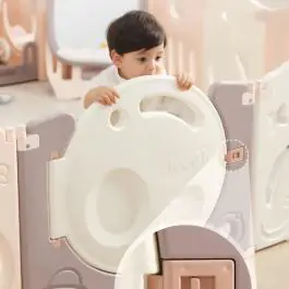 Dečija ogradica siva “Raketa” 160x160 12060PS