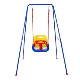 Metalna ljuljaška za decu plava 846