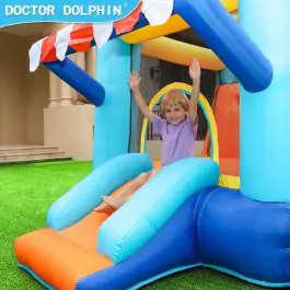 Dečija igraonica na naduvavanje „Slatka Kuća & Prodavnica“ 72010 12901PS