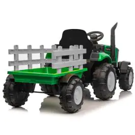 Traktor Sa Prikolicom Zeleni 12616PS