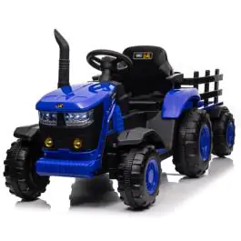 Traktor Sa Prikolicom Plavi 12936PS
