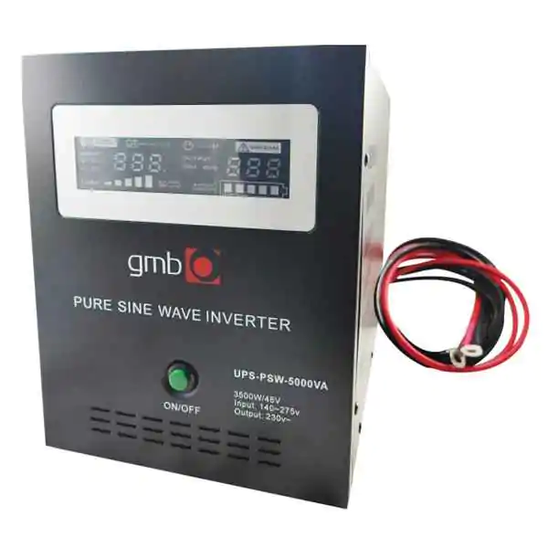 UPS-PSW-5000VA GMB LONG, čist sinusni pretvarač sa produženom autonomijom 3500W-220V/48V
