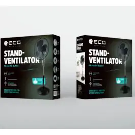 ECG Stajaći ventilator FS 40a RB Black