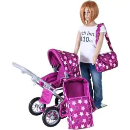 Kolica Ruby Star dark Pink CT631450