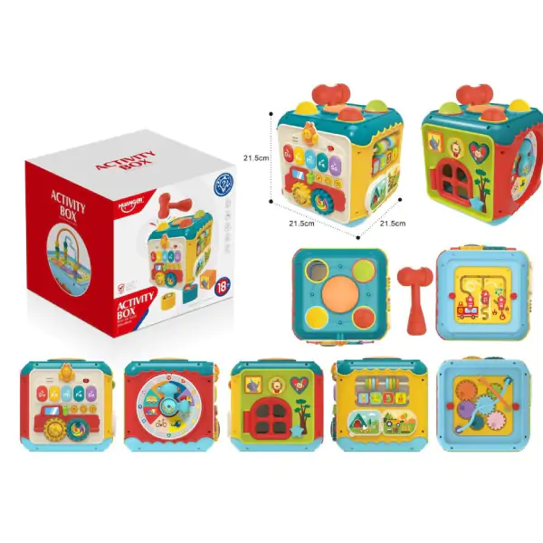 Zabavna kocka svetlo i zvuk CT433617