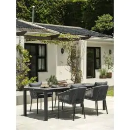 Baštenski sto HAGEN Š100xD214 siva 3700469