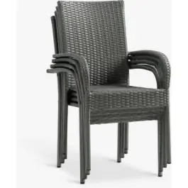 MARIELYST D205 baštenski sto + 4 GUDHJEM baštenske stolice siva S372572