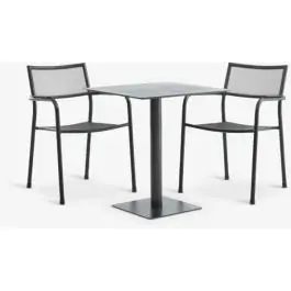 KAPPRUET D65 baštenski sto + 2 HEMSEDAL baštenske stolice crna S371338
