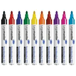 Marker za belu tablu/flipchart okrugli vrh 1,5-3mm 10boja TZ1 Legamaster 7-110099 000021299