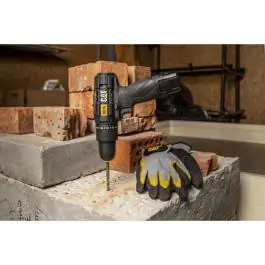 CAT DX15.1 aku vibraciona bušilica zavrtač 12V sa 2 baterije 2.0Ah, 30 Nm i LED osvetljenjem