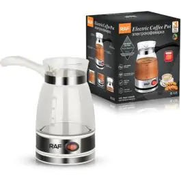 RAF R.125W električna džezva staklena bela 0.5L