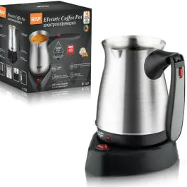 RAF R.127 džezva električna sa sklopivom ručkom inox 0.5L