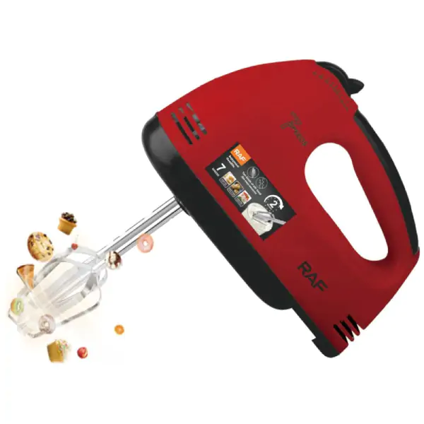 RAF R.6633R ručni mikser crveni 270W
