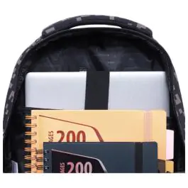 Ranac đački anatomski 3zipa 1džep AB200 Grey Bricks 24.Head 502024120 crno-sivi 000021097