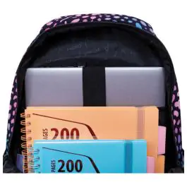 Ranac đački anatomski 3zipa 1džep AB200 Gemstone Element 24./25.Head 502024132 crno-roze 000021132