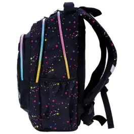 Ranac đački anatomski 3zipa AB330 Golden Effect Rainbow Kitty 25.Head 502025032 crno-roze 000021121